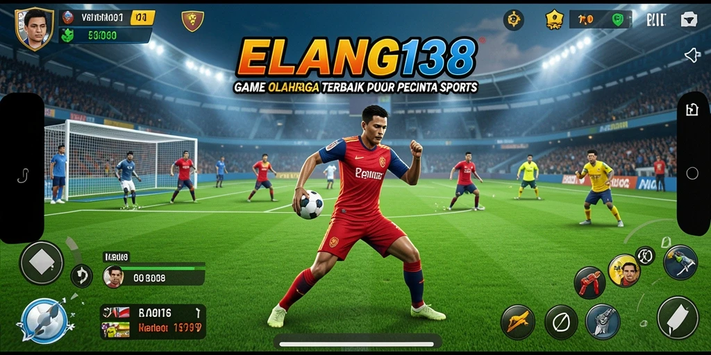Tampilan gameplay seru dari ELANG138 yang menampilkan berbagai olahraga.