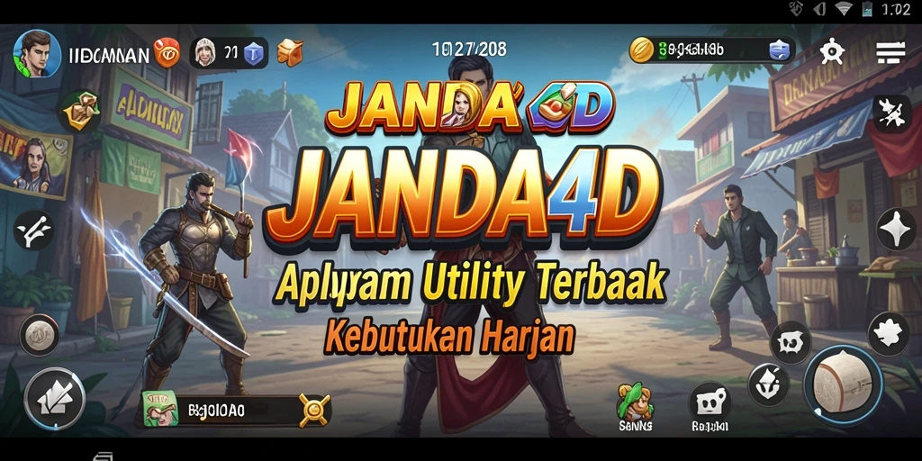 Tampilan antarmuka JANDA4D yang menarik dan mudah digunakan.