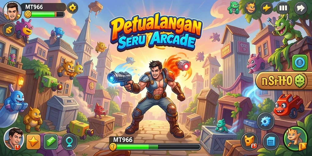 Gameplay seru dari MT966 yang penuh tantangan dan kesenangan.