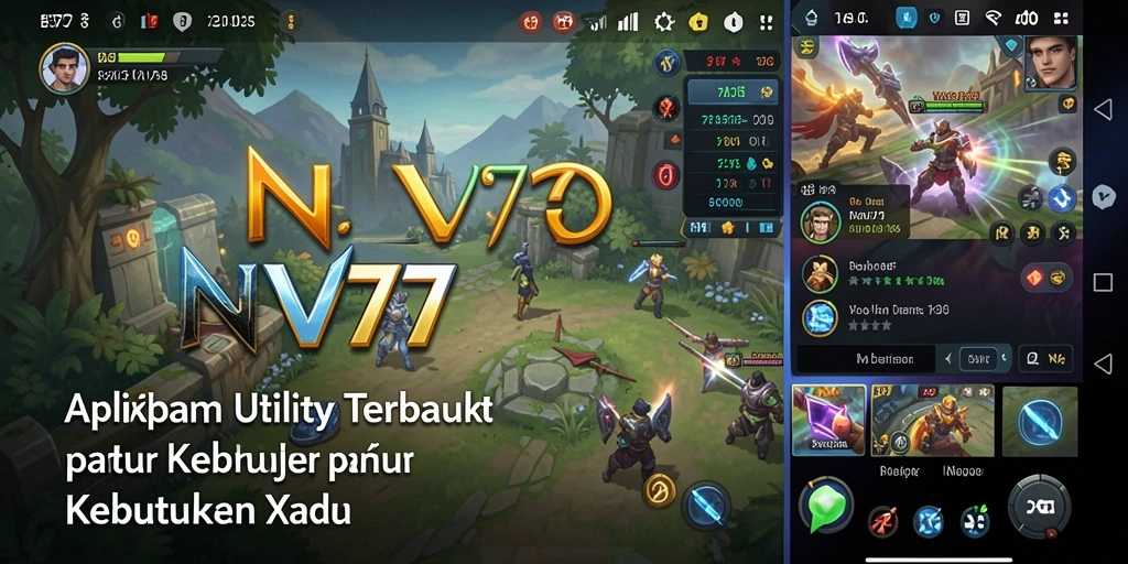 Tampilan utama NV77 dengan fitur pengingat dan jadwal terorganisir.