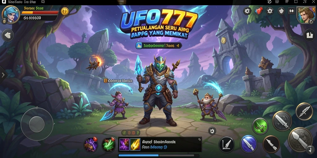 Gameplay <strong>UFO777</strong> yang seru dan mendebarkan dalam petualangan ARPG.